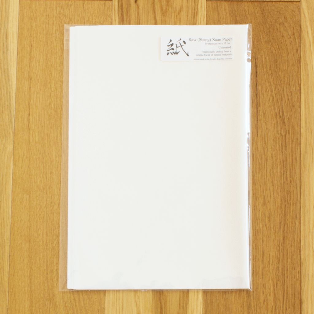 Traditional Xuan Paper Sheet (untreated surface) for Asian Painting, 46x35cm Traditional Xuan Paper Sheet (untreated surface) for Asian Painting, 46x35cm