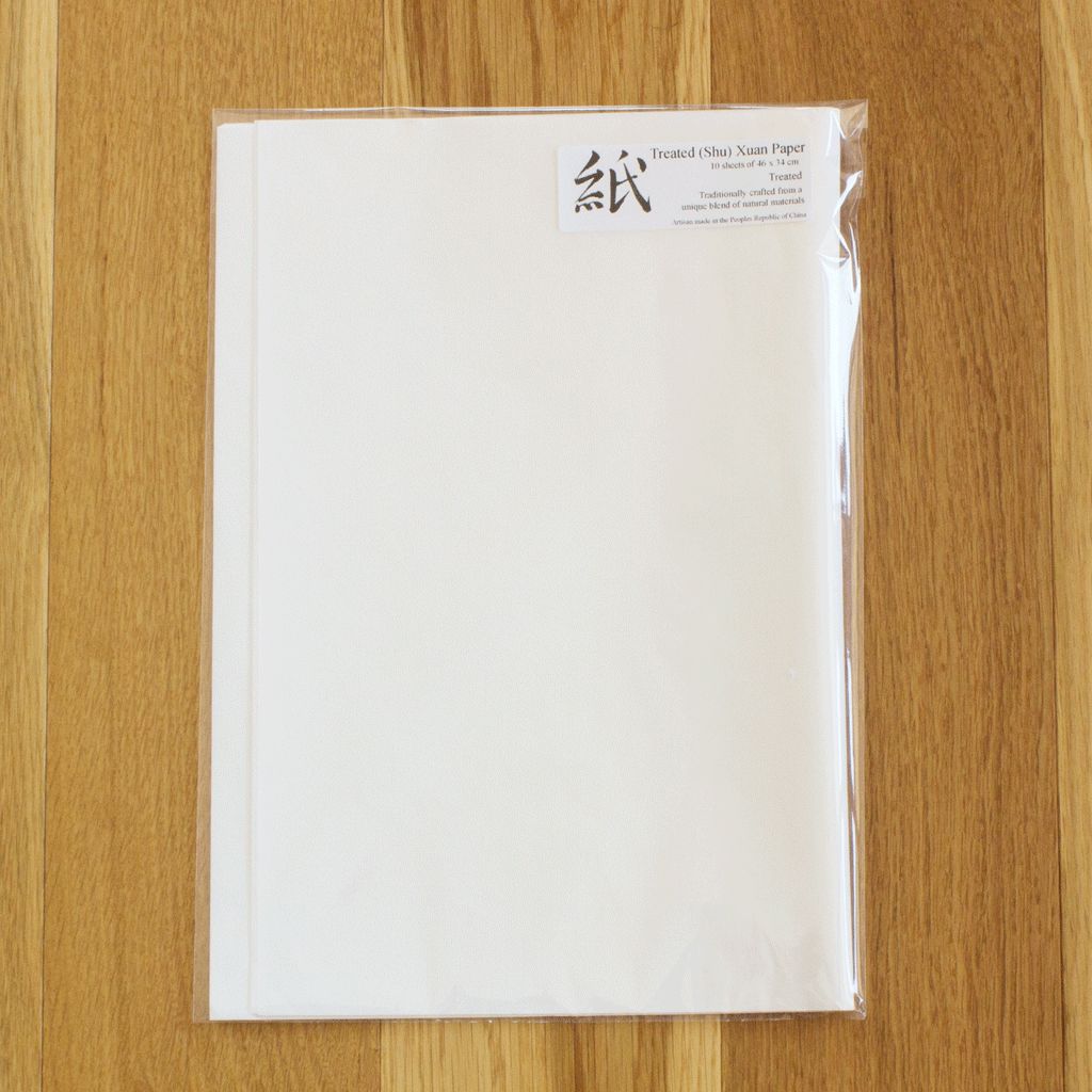 Traditional Xuan Paper Sheet (treated surface) for Asian Painting, 46x34cm Traditional Xuan Paper Sheet (treated surface) for Asian Painting, 46x34cm