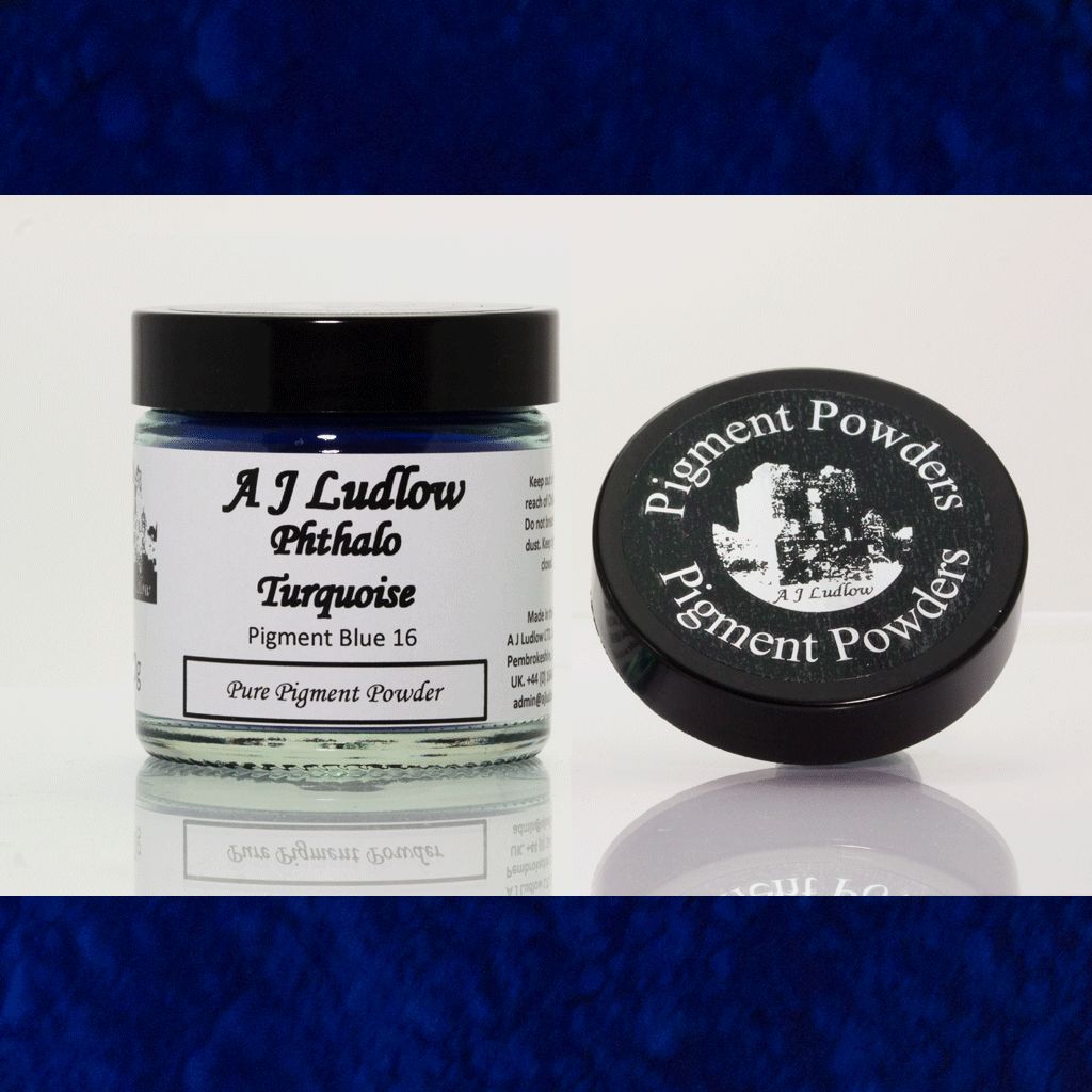Phthalocyanine Turquoise Pure Pigment Powder (20g) Phthalocyanine Turquoise Pure Pigment Powder (20g)