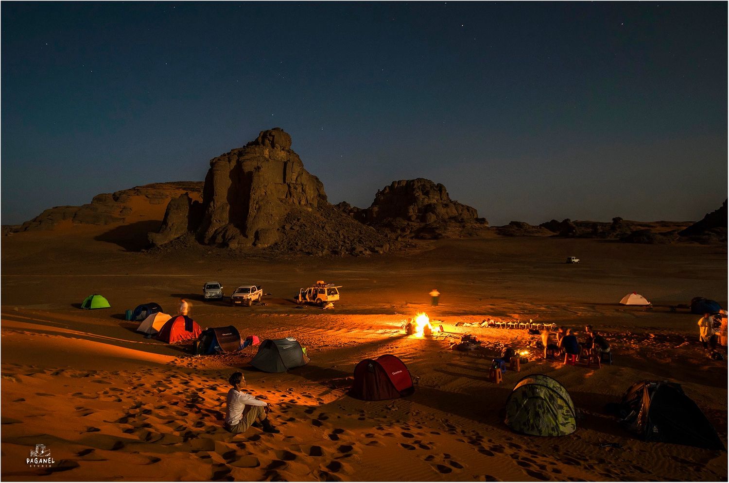 Djanet, Tadrart Rouge, l’experience du Bivouac