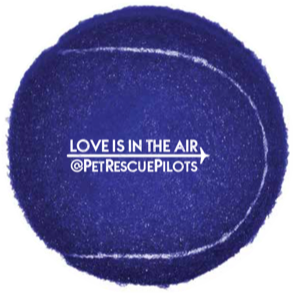 Love is in the Air Tennis Ball