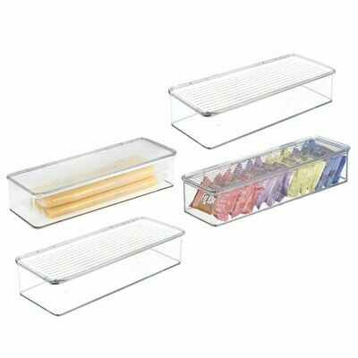 67430 Caja de acrílico apilable con tapa 67430 Caja de acrílico apilable con tapa