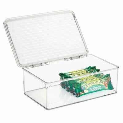 63132 Caja de acrílico apilable con tapa 63132 Caja de acrílico apilable con tapa
