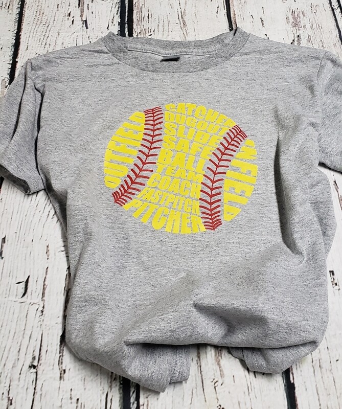SOFTBALL WORD CLOUD
