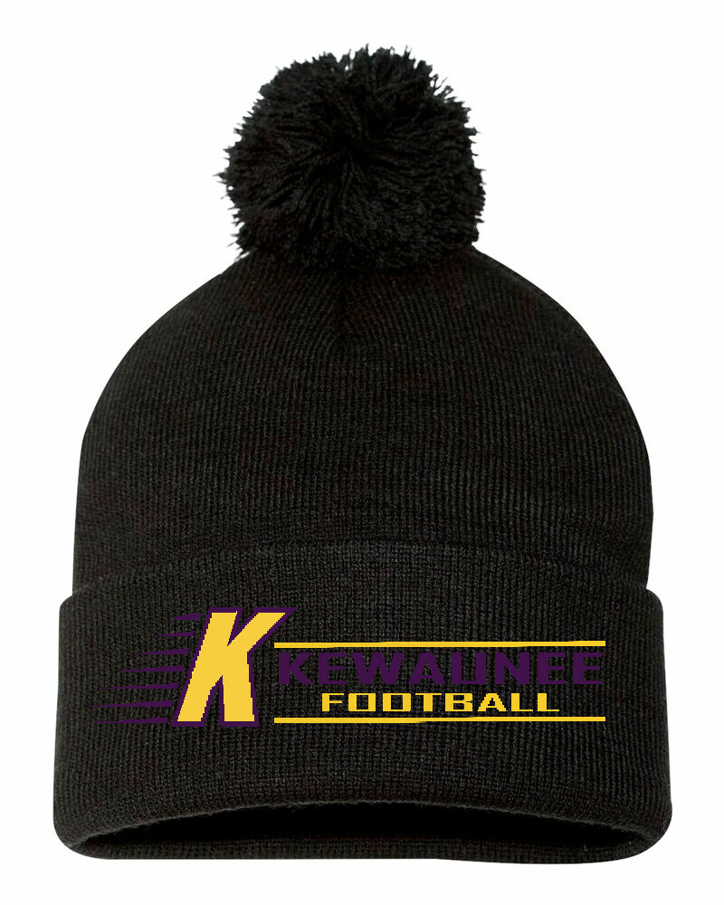 Sportsman SP15 Pom-Pom 12&quot; Knit Beanie