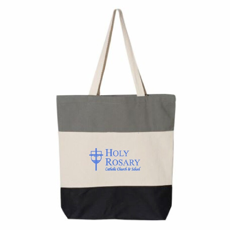 Item 8: Q-Tees 11&quot; Tri-Color Tote