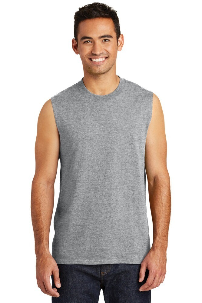 Port &amp; Company Core Cotton Sleeveless Tee