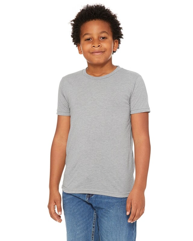 Bella &amp; Canvas Youth Tri-blend Short Sleeve Tee