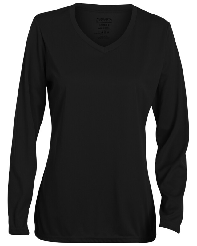 Augusta Sportswear Ladies Wicking Long Sleeve T-Shirt