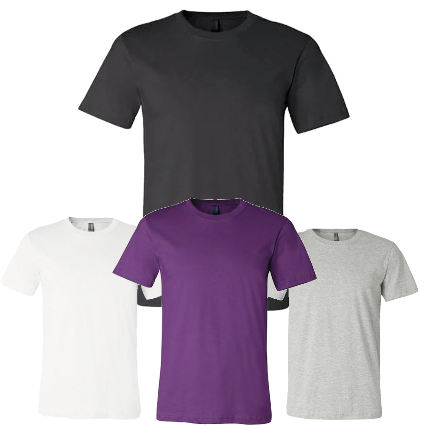 Bella &amp; Canvas 3001 Adult Jersey T-Shirt