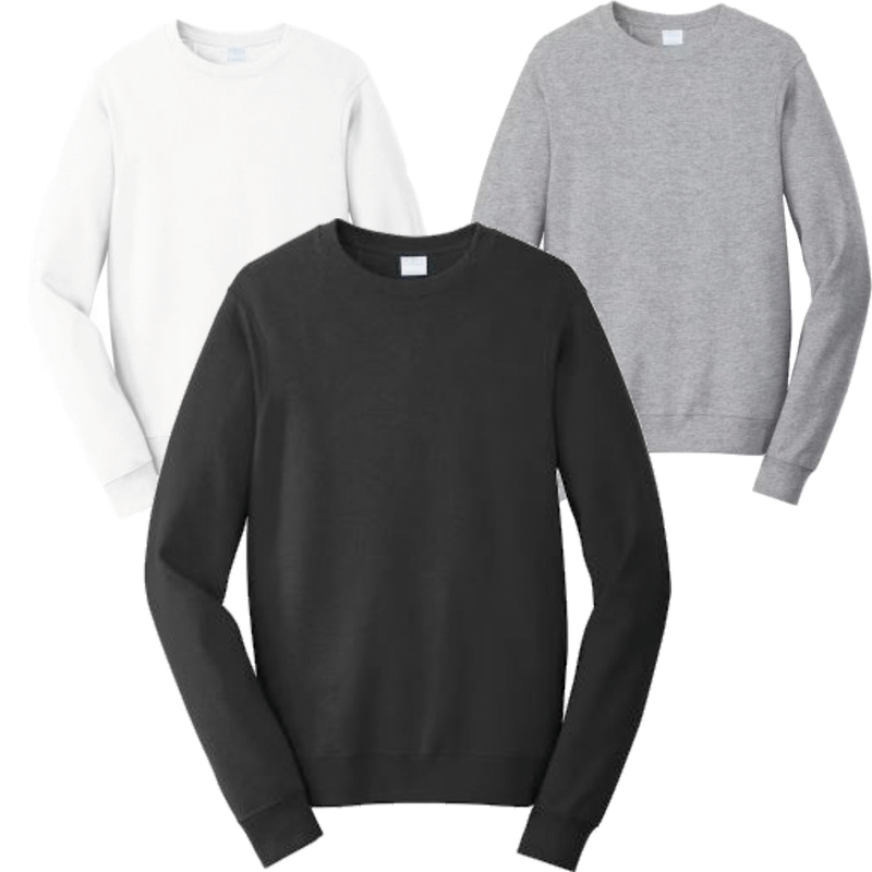 Port &amp; Company PC850 Adult Fan Favorite Fleece Crewneck Sweatshirt