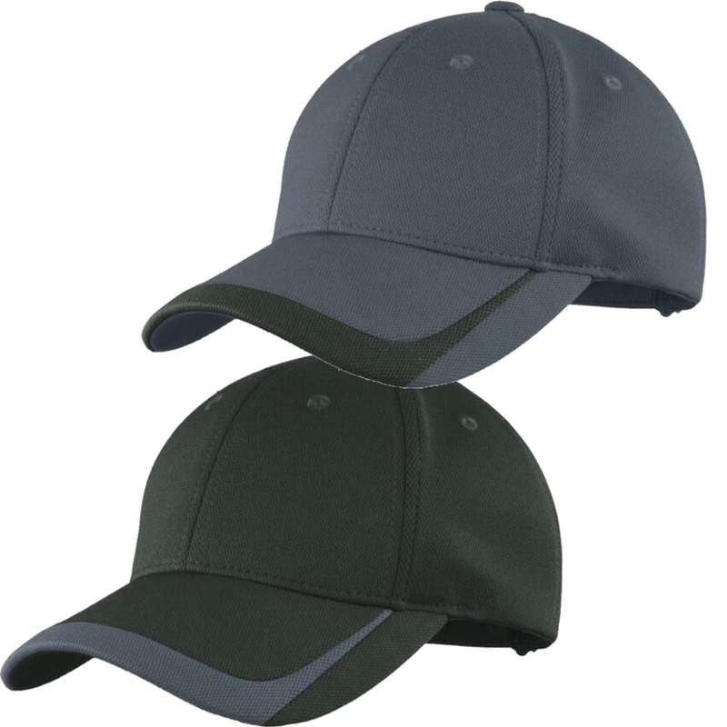 Sport-Tek STC24 Adult Pique Colorblock Cap