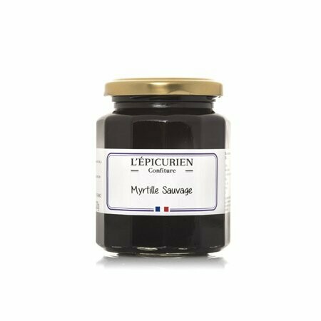 L'Epicurien confiture myrtille sauvage 320g