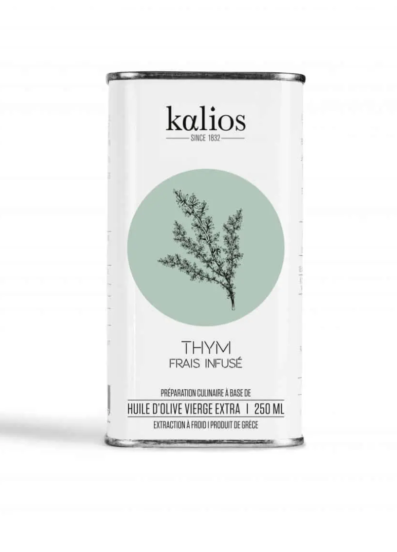 Bidon huile infuse Thym 250ml KALIOS