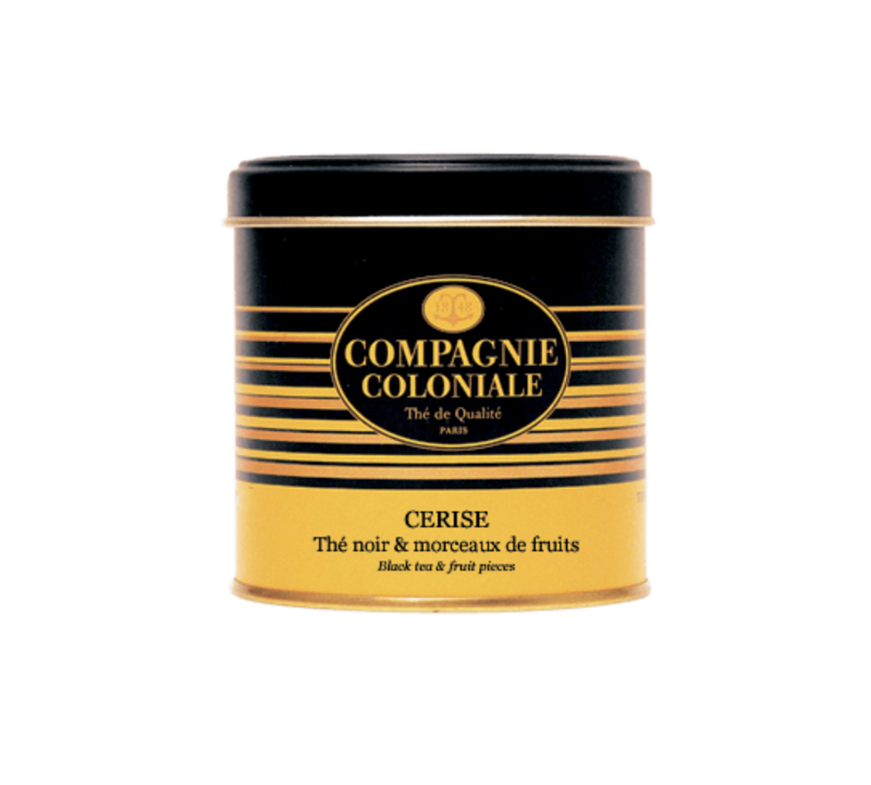 Thé Cerise boite métal 100g
COMPAGNIE COLONIALE