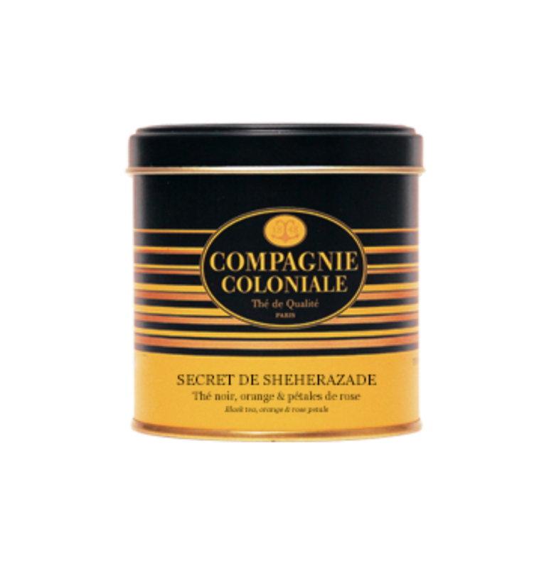 Thé Secret de Sheherazade boite métal 100g
COMPAGNIE COLONIALE