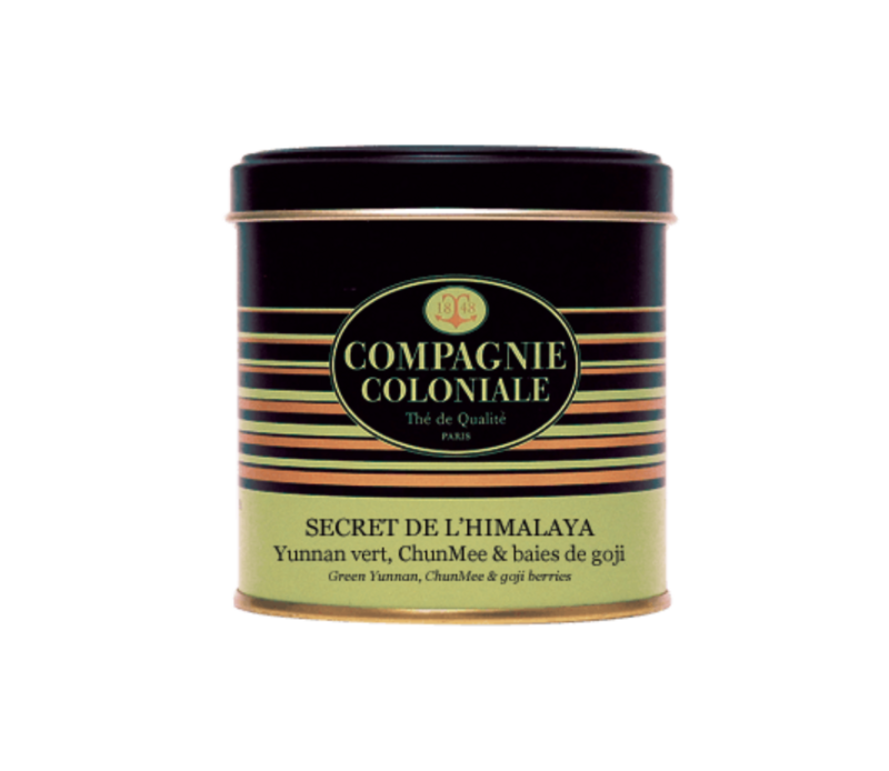 Thé vert Secret de l'Himalaya boite métal 100g
COMPAGNIE COLONIALE