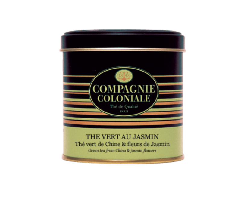 Thé vert au Jasmin boite métal 100g
COMPAGNIE COLONIALE