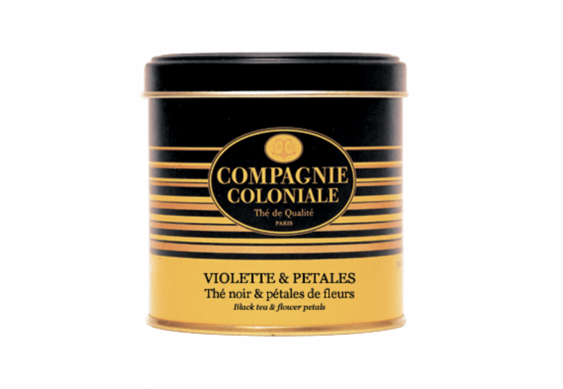 Thé Violette & Pétales boite métal 100g
COMPAGNIE COLONIALE