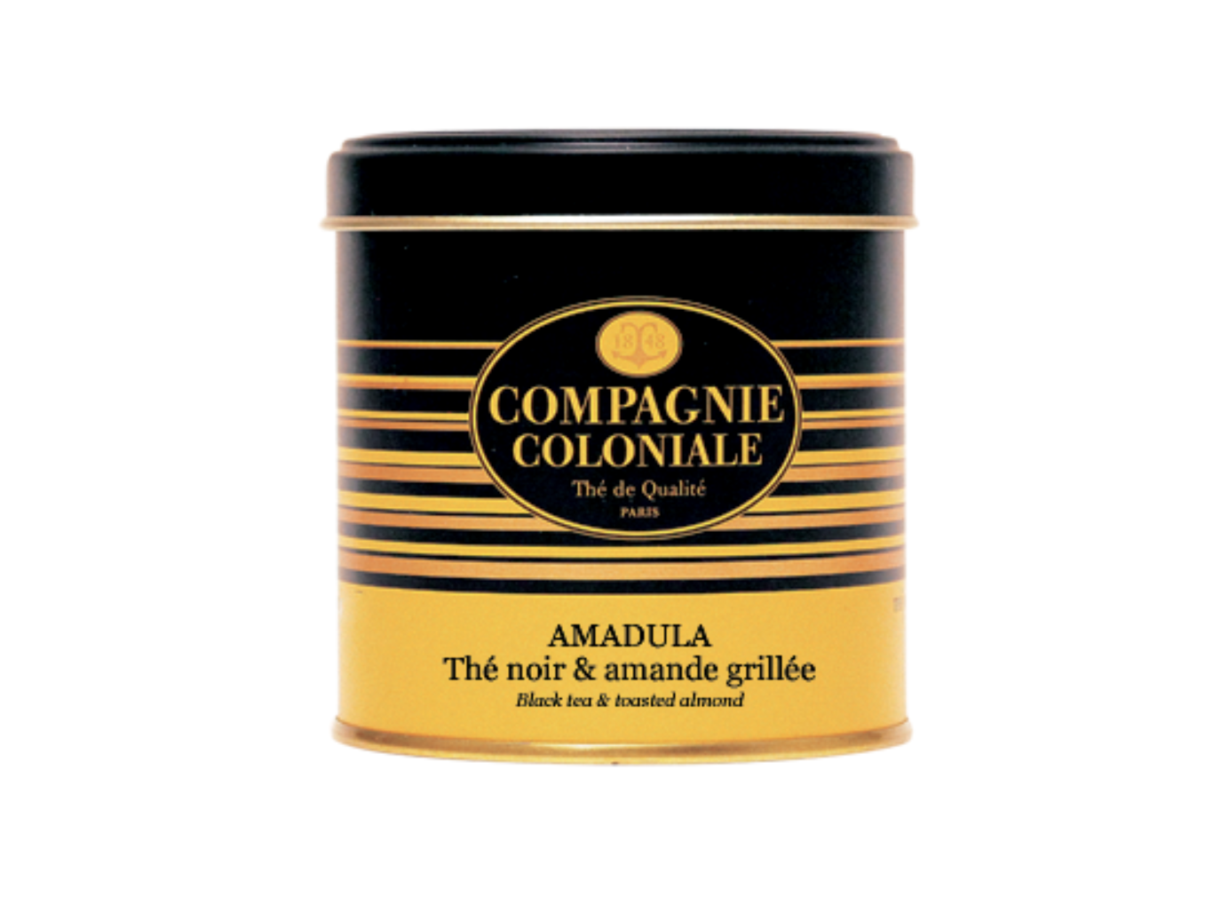 Thé Amadula boite métal 100g
COMPAGNIE COLONIALE