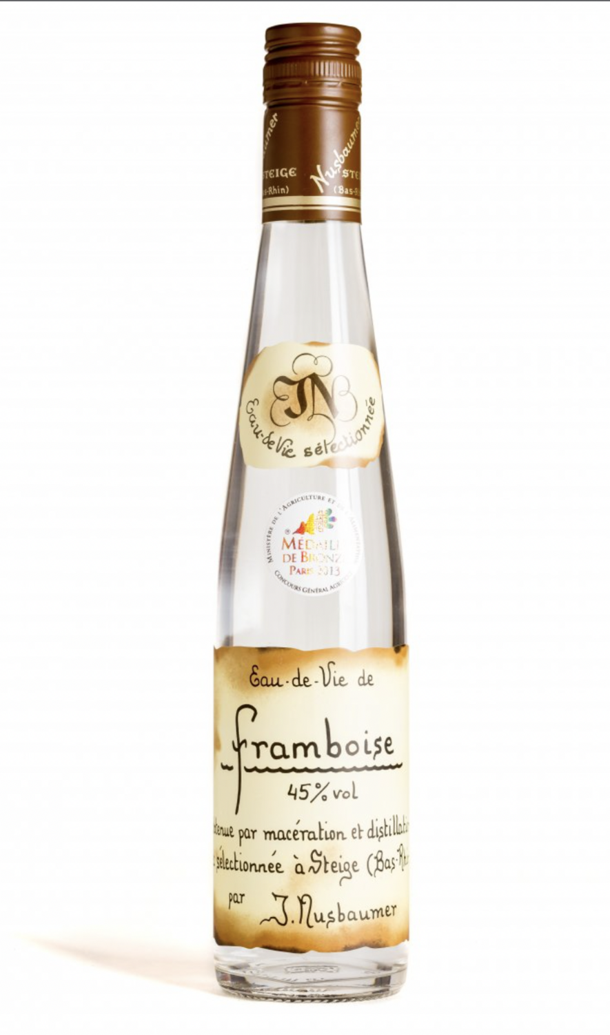 Eau de vie Framboise NUSBAUMER 45° 70CL
