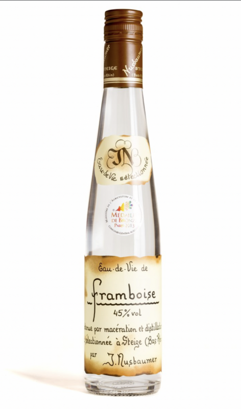 Eau de vie Framboise NUSBAUMER 45° 70CL