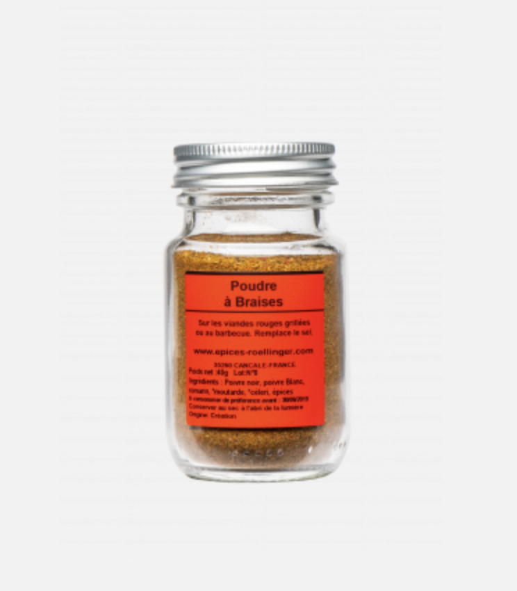 Poudre à Braise - ROELLINGER - 40g