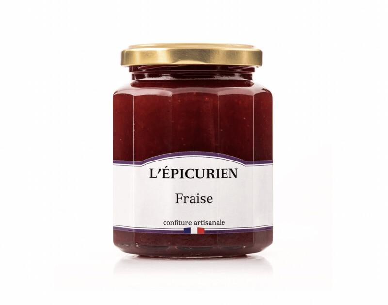 L'Epicurien confiture fraise 320g