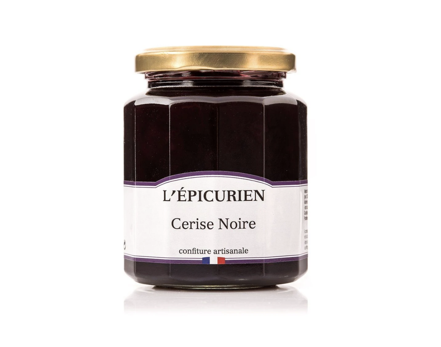 L'Epicurien confiture cerise noire 330g