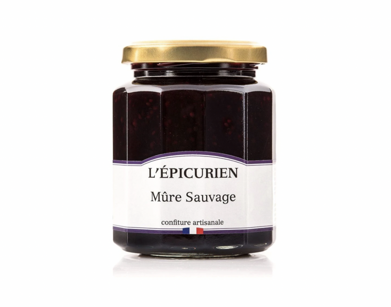 L'Epicurien confiture mûre sauvage 320g