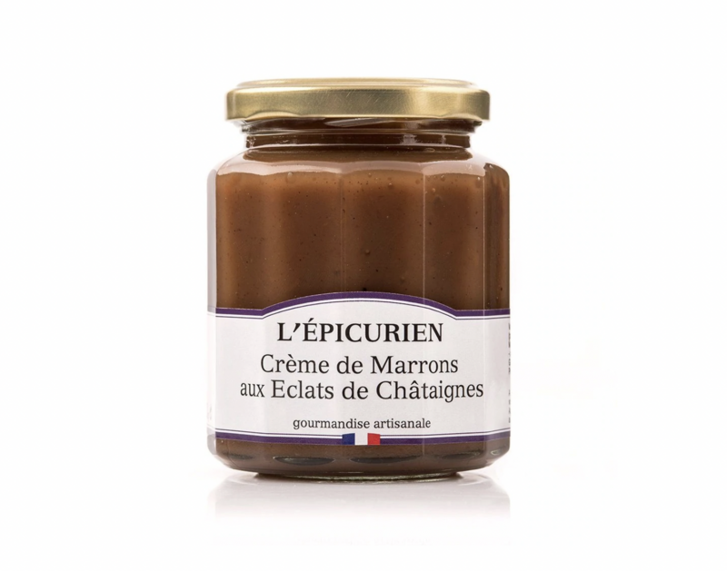 Crème de marrons aux éclats de châtaignes l'Epicurien