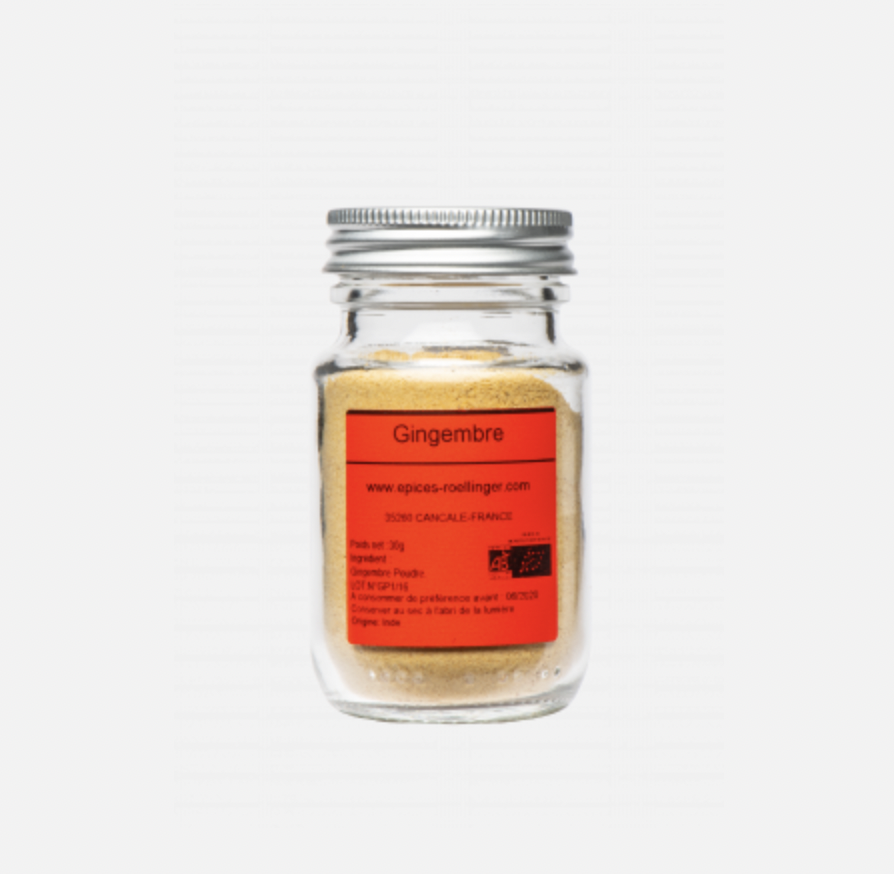 Gingembre en poudre - ROELLINGER - 35g