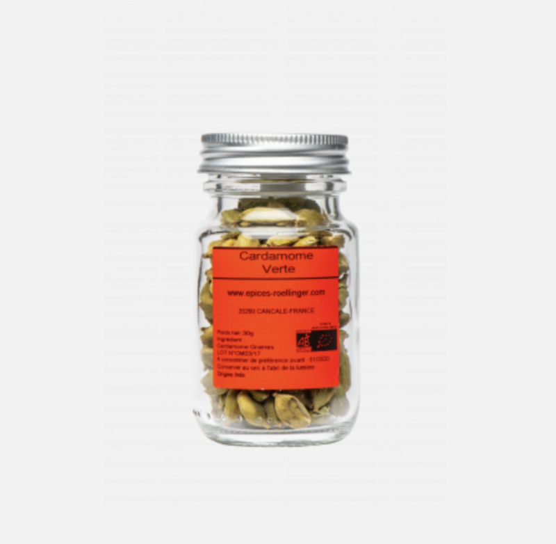 Cardamome Verte - ROELLINGER - 30g
