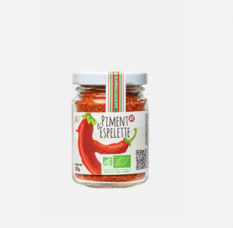 Piment d'Espelette F5 AOP - ROELLINGER - 50g
