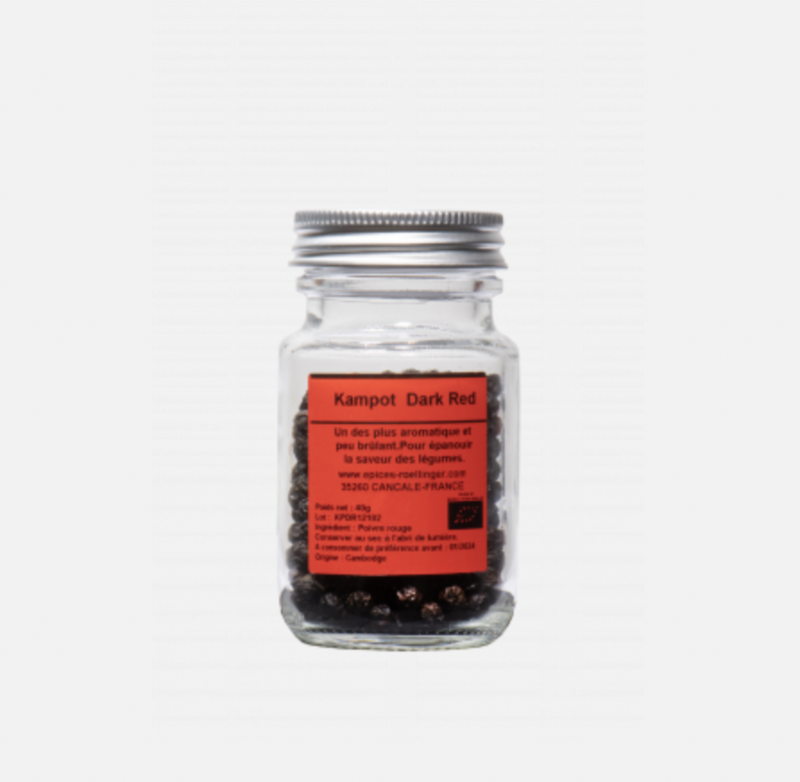 Kampot Dark Red - ROELLINGER - 40g