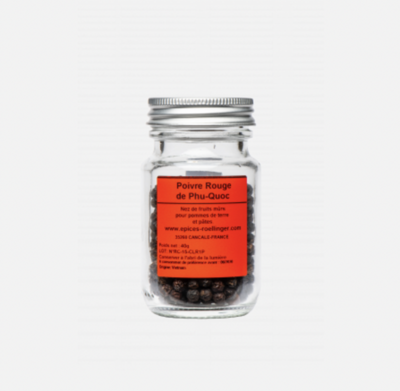 Poivre Rouge de Phu-Qhoc -ROELLINGER - 40g