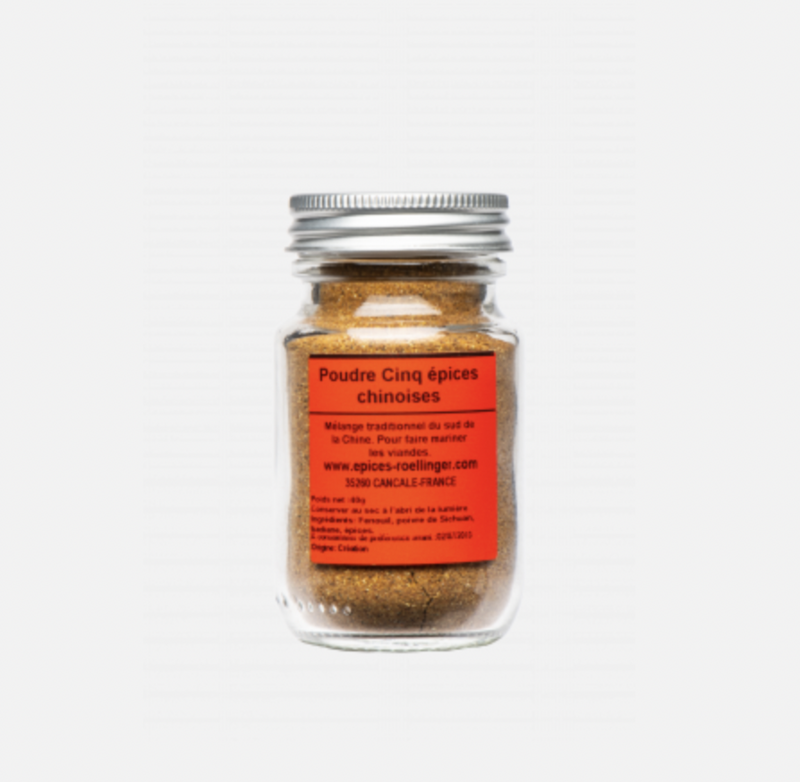 Poudre 5 Épices Chinoises - ROELLINGER - 40g