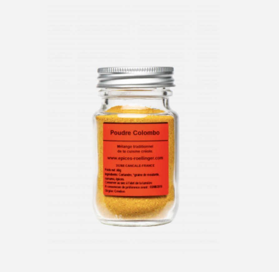 Poudre Colombo - ROELLINGER - 40g