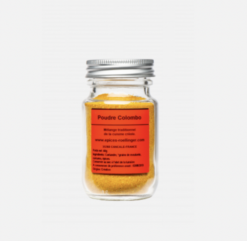 Poudre Colombo - ROELLINGER - 40g