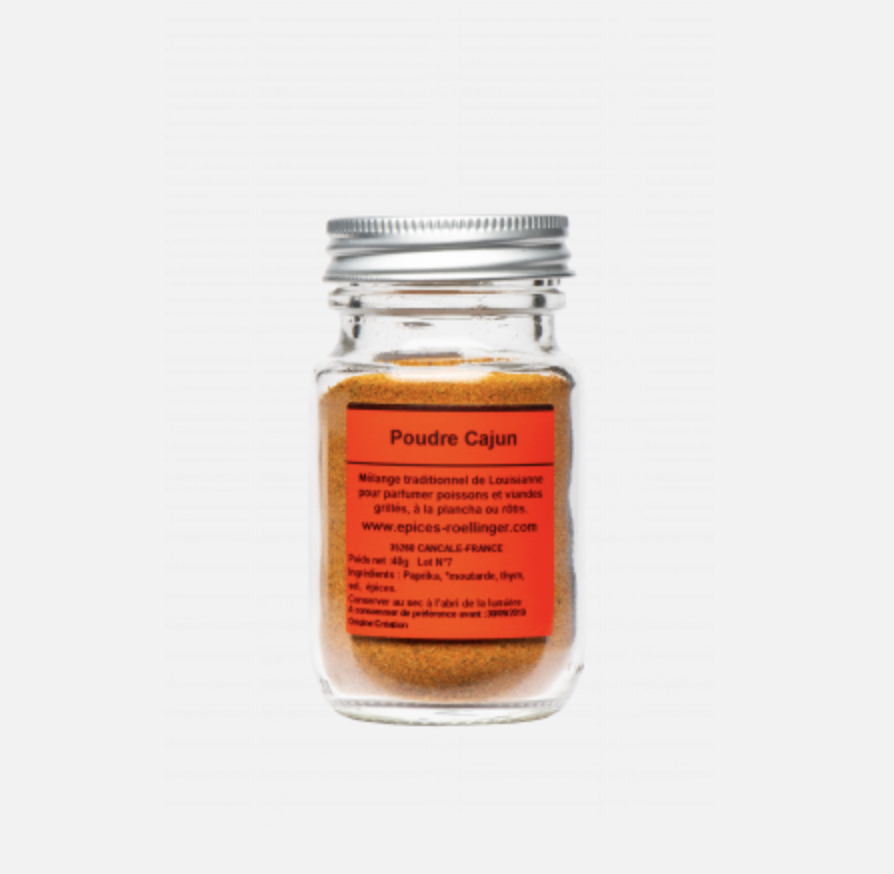 Poudre Cajun - ROELLINGER - 40g