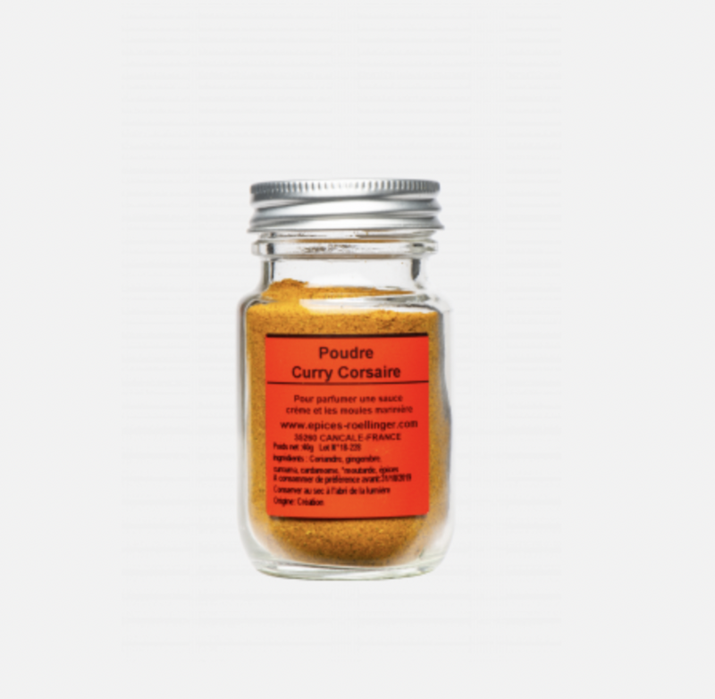 Poudre de Curry Corsaire ROELLINGER - 40g