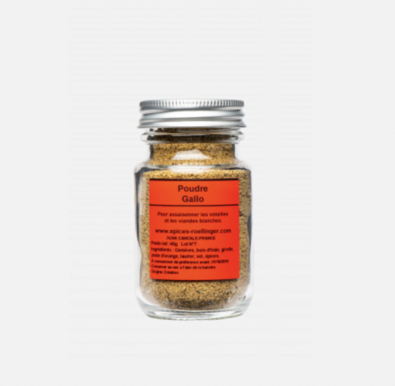 Poudre Gallo - ROELLINGER - 40g