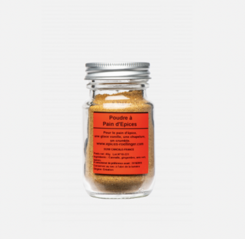 Poudre à Pain d'Épices - ROELLINGER - 40g