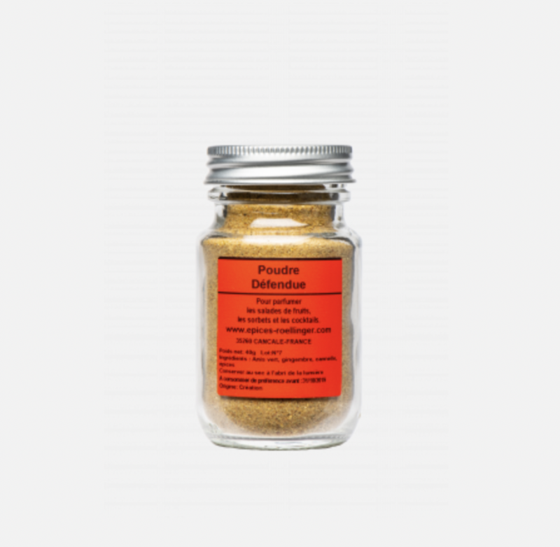 Poudre Défendue - ROELLINGER - 40g