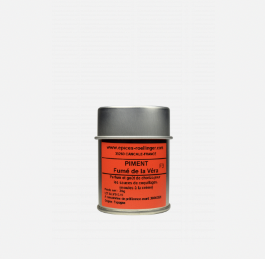 Piment Fumé de la Véra F3 - ROELLINGER - 20g