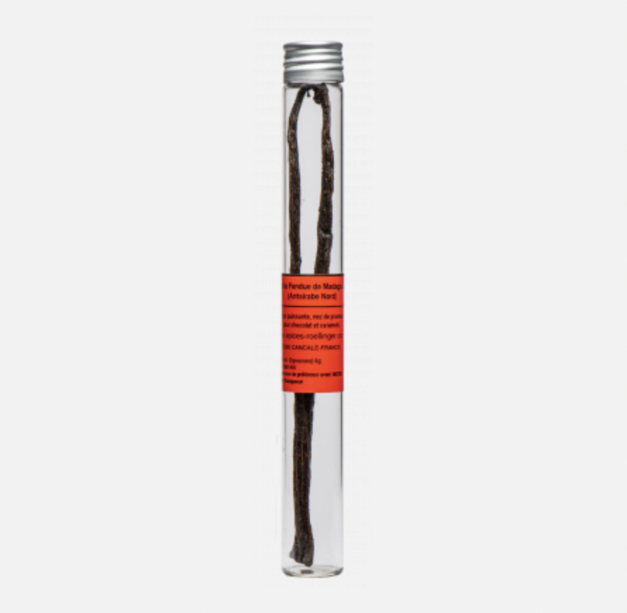 Vanille Fendue de Madagascar -ROELLINGER - 4g
