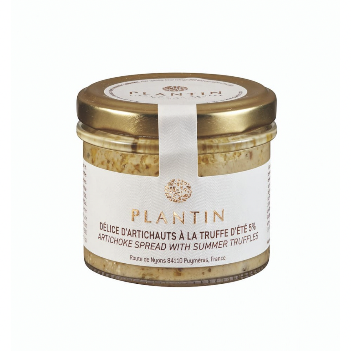 Délice d'Artichauts Truffe 5% - PLANTIN - 100g