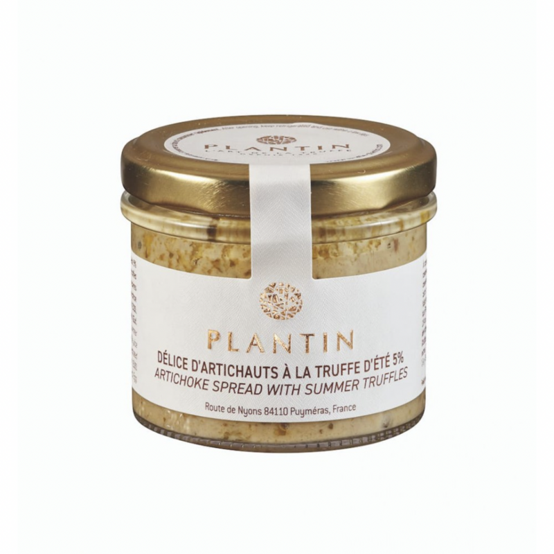 Délice d'Artichauts Truffe 5% - PLANTIN - 100g