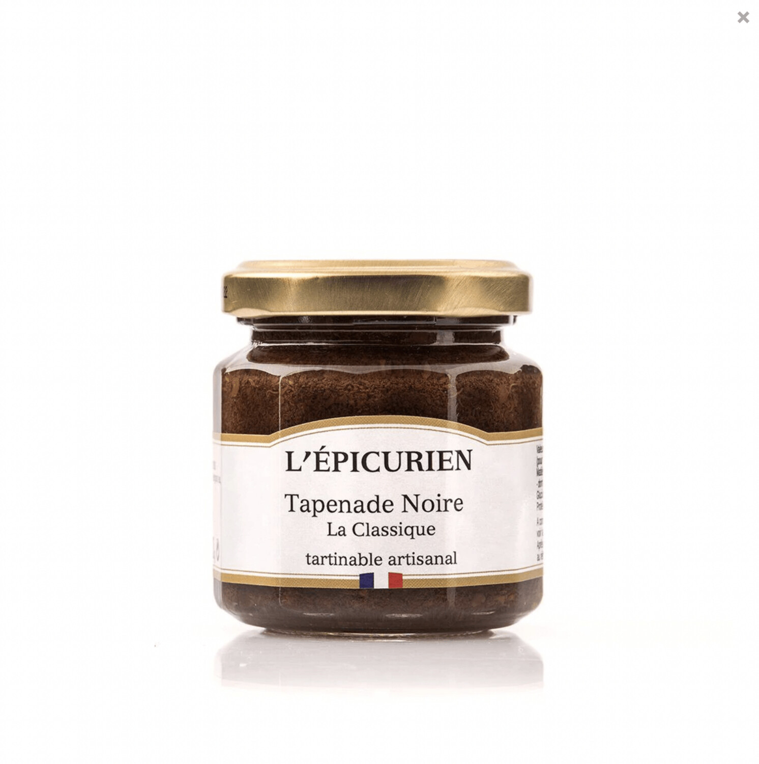 Tapenade Noire "La Classique - L'ÉPICURIEN - 100g