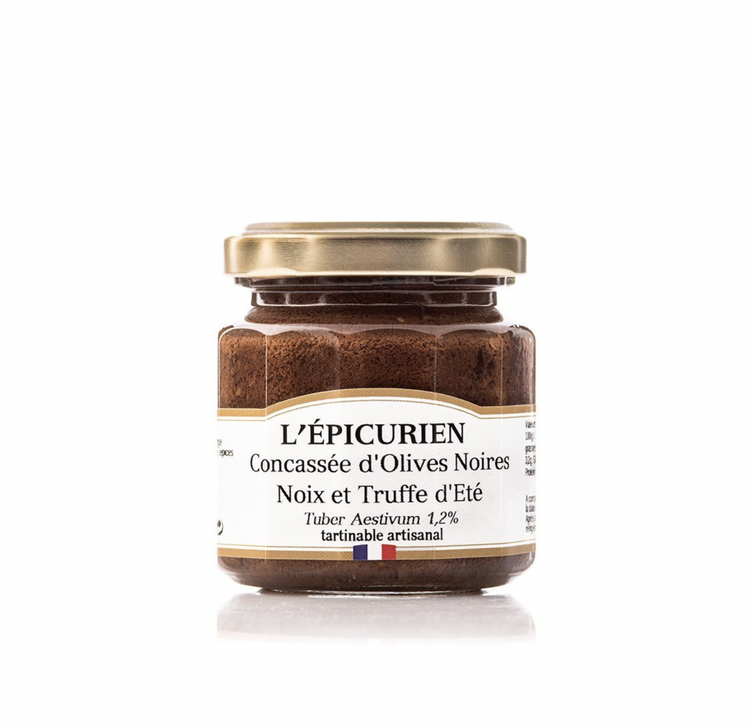 Concassée d'Olives Noires Noix et Truffe d'été - L'ÉPICURIEN - 100g